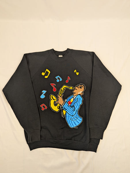 Vintage Five Guys named Moe Musical sweatshirt