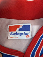 Vintage 76ers Satin Bomberjacke  Swingster